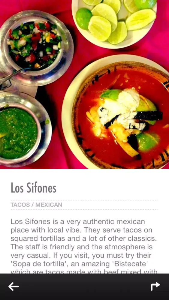 Screenshot di Mexico City for Food Lovers