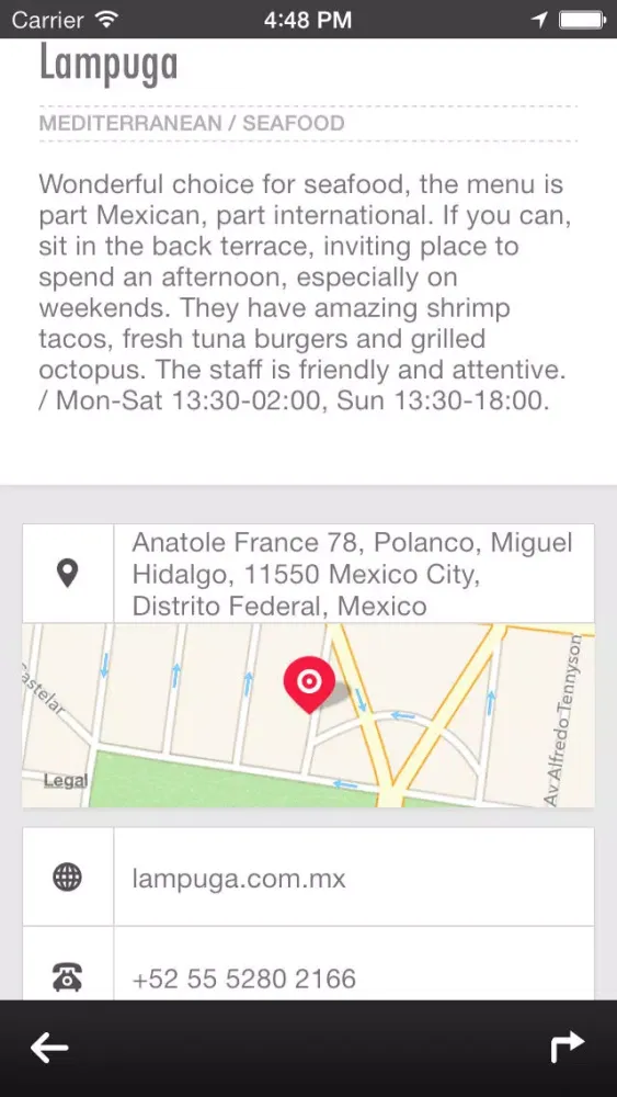 Screenshot di Mexico City for Food Lovers