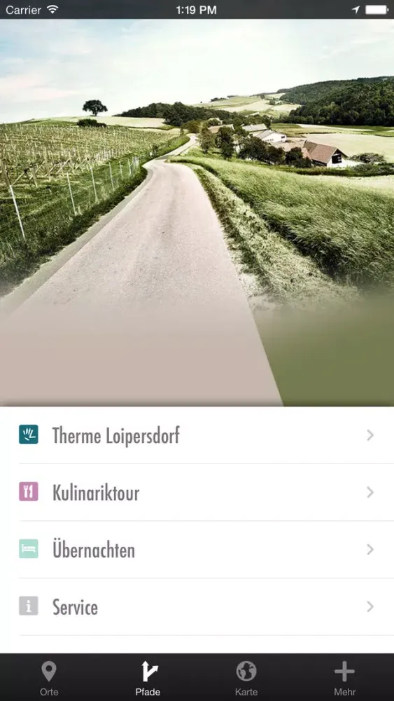 Zrzuty ekranu Lebenspfade à la Loipersdorf