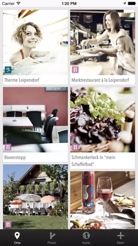 Zrzuty ekranu Lebenspfade à la Loipersdorf
