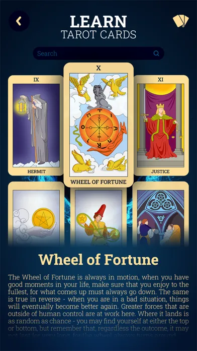 Zrzuty ekranu Daily Tarot Card Reading Aura
