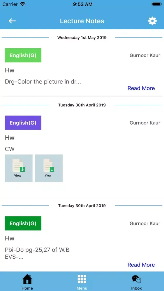 Kingswood Smart School App স্ক্রিনশট