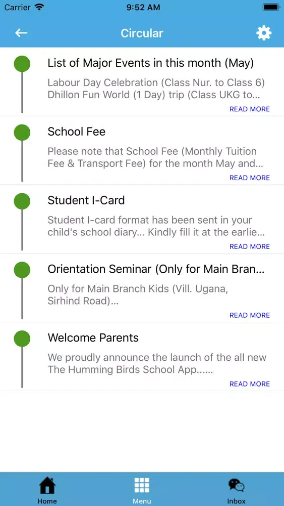 Kingswood Smart School App স্ক্রিনশট
