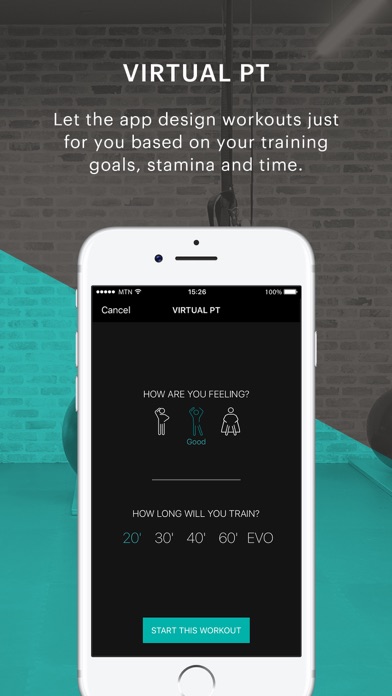 EVOmove Workouts Screenshots