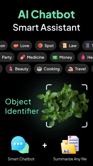Captures d'écran de AI Chatbot - Ask Me Anything
