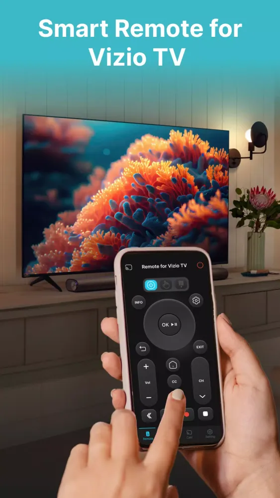 Capturas de tela do Remote for Vizio SmartCast