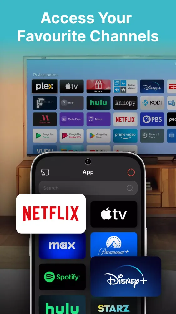 Capturas de tela do Remote for Vizio SmartCast