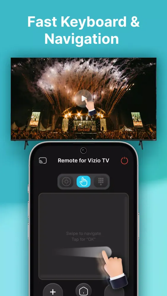 Capturas de tela do Remote for Vizio SmartCast