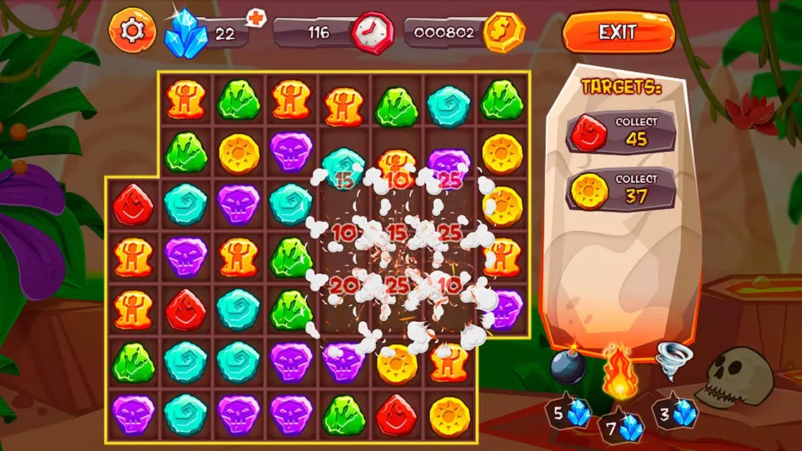 Ảnh chụp màn hình của Evolution Jewels