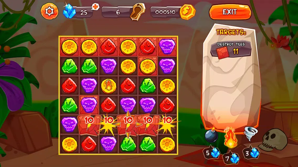 Ảnh chụp màn hình của Evolution Jewels