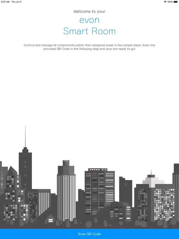 Скриншоты evon Smart Room iPad 