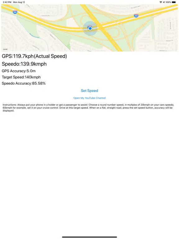 EV Speedo iPad  Screenshots