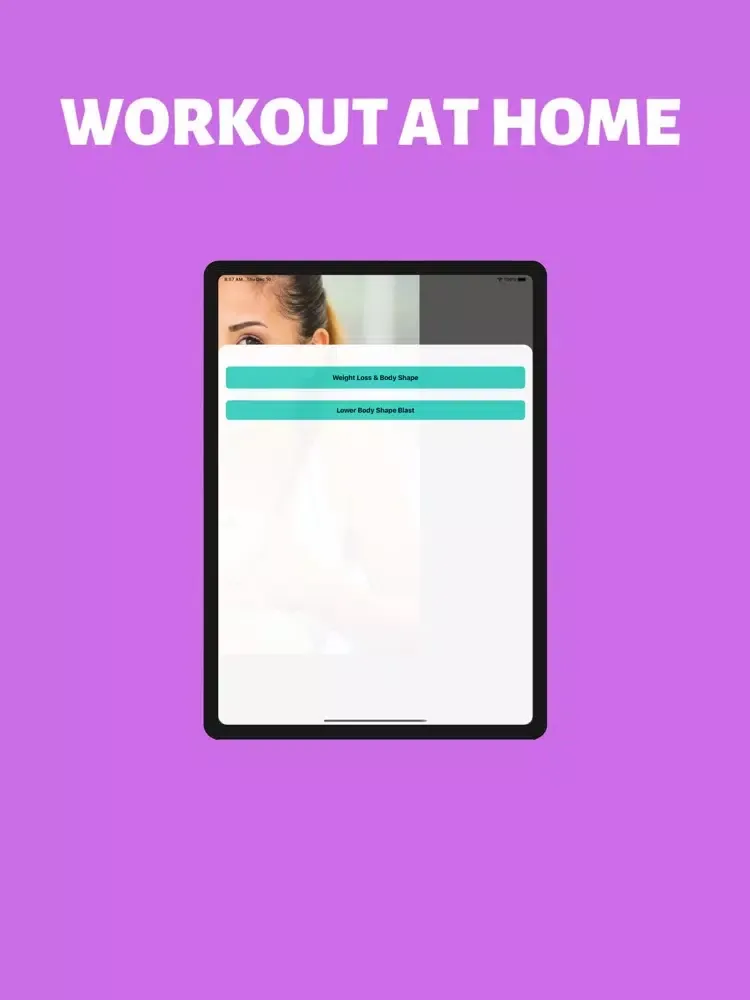 Screenshot di Evt fit home iPad 