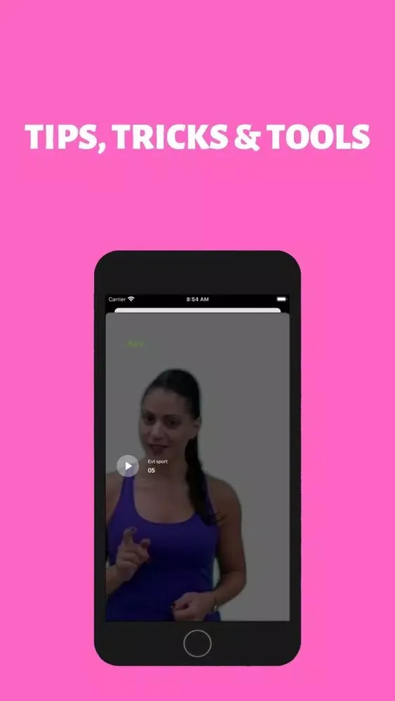 Screenshot di Evt fit home