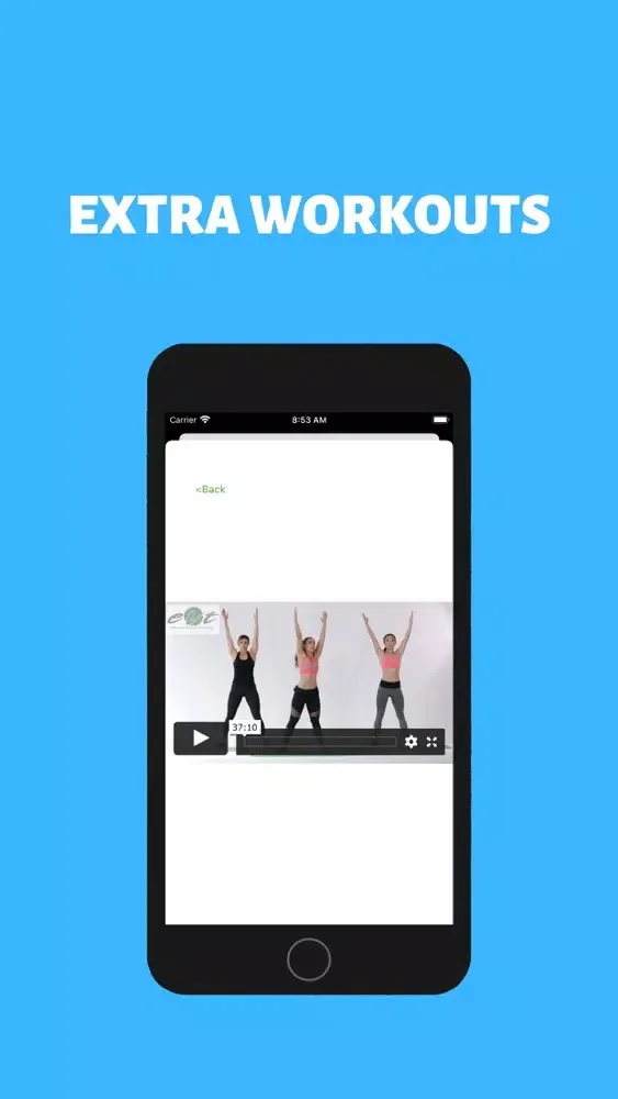 Screenshot di Evt fit home
