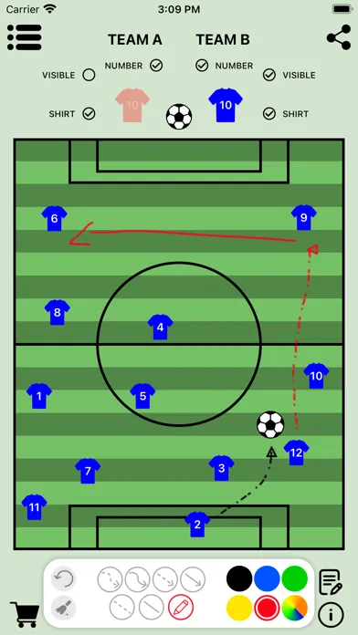 Soccer Tactics Board স্ক্রিনশট