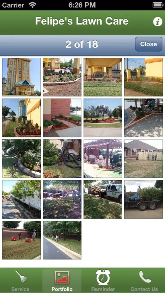 Felipe's Lawn Care スクリーンショット