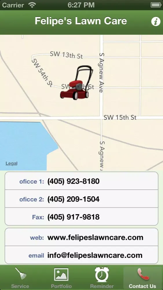 Felipe's Lawn Care スクリーンショット