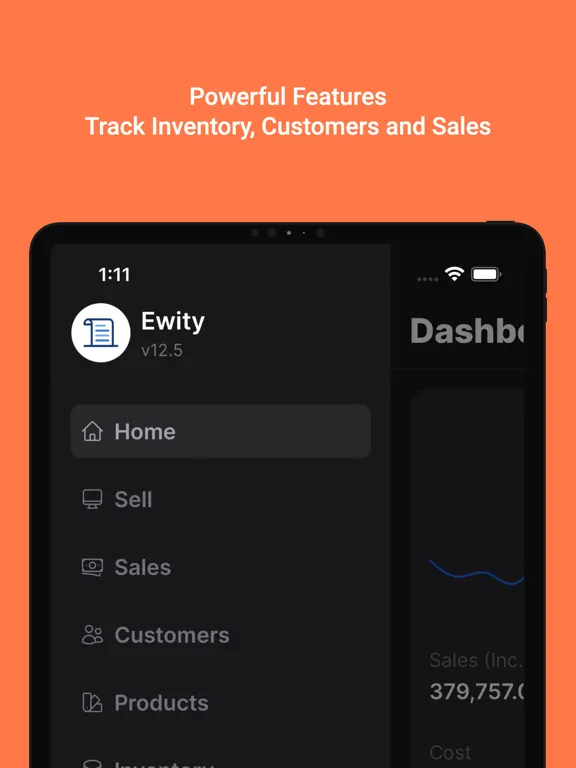 Screenshot di Ewity - Retail Point of Sale iPad 