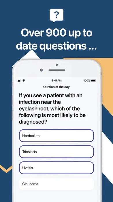 Ảnh chụp màn hình của CEN Exam Prep App