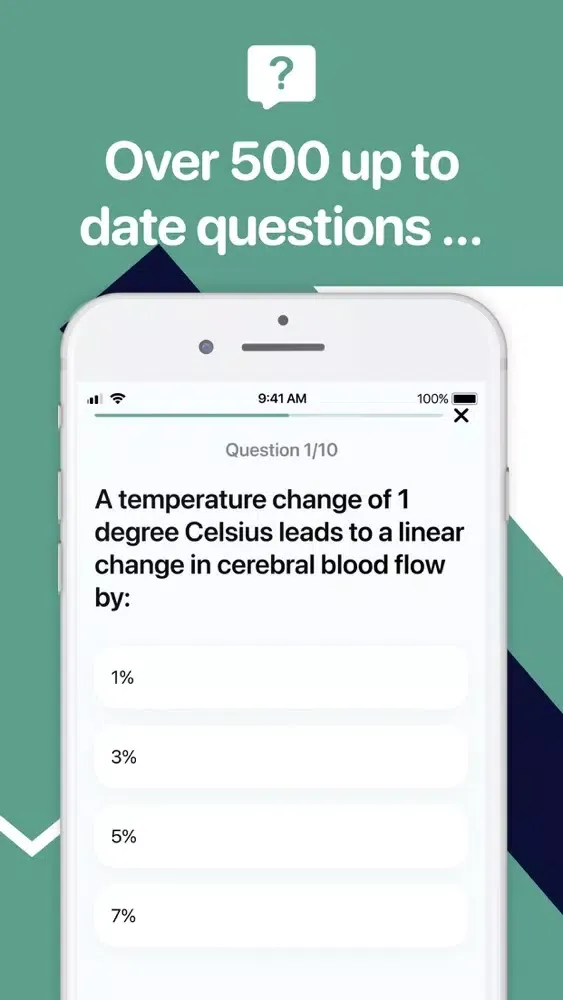 Captures d'écran de CRNA Exam