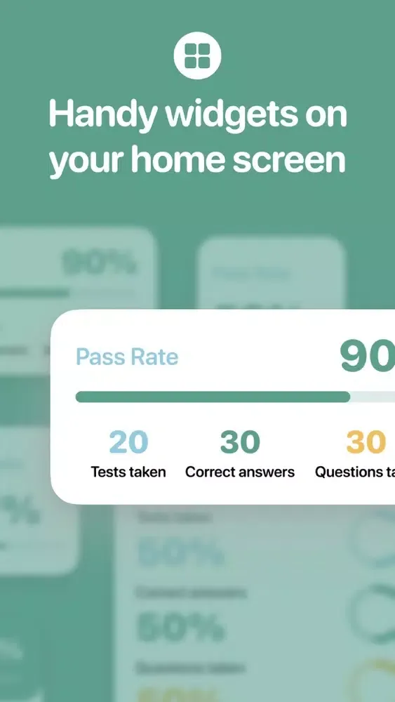 Captures d'écran de CRNA Exam