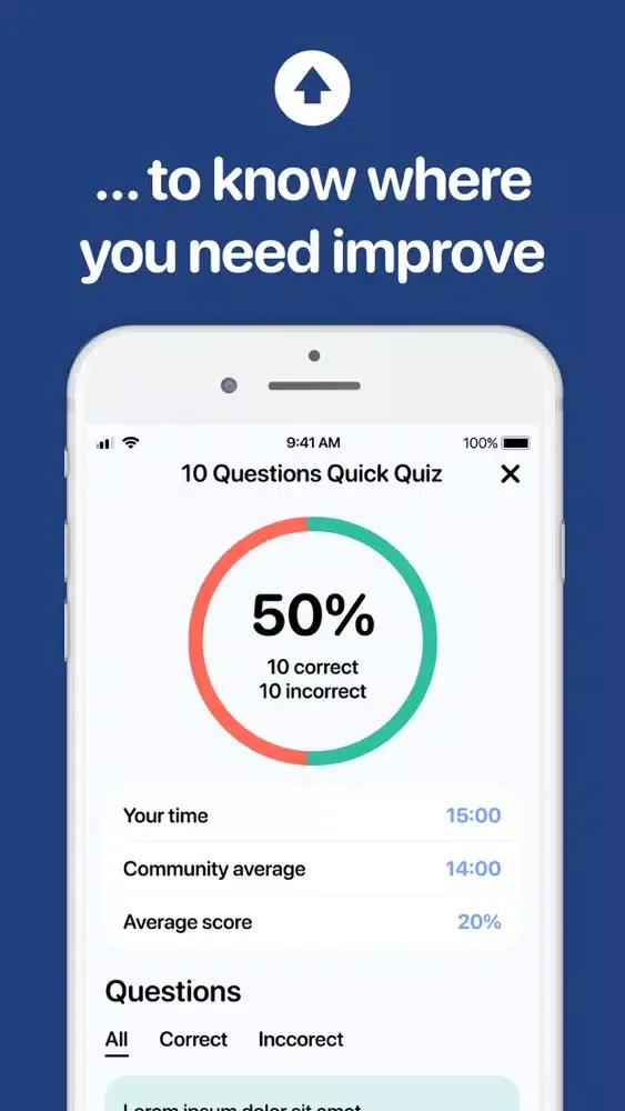 Screenshot di PANCE Exam Prep App