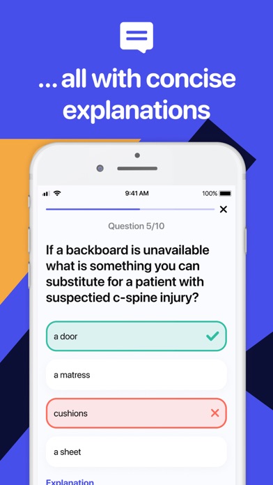 Paramedic Exam Prep Screenshots