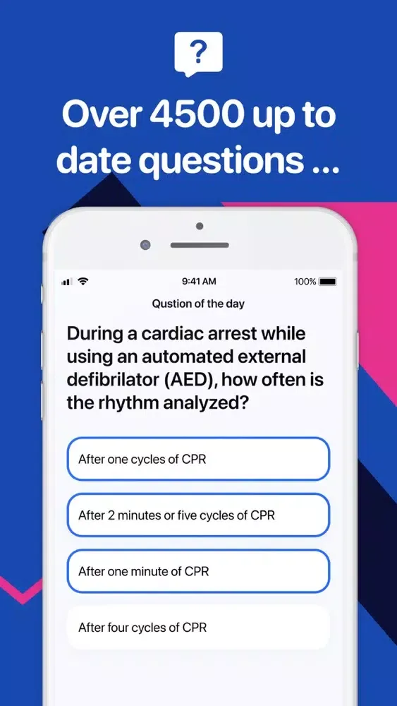 Zrzuty ekranu EMS Mobile Prep App