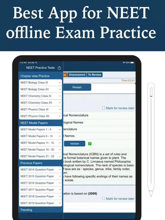 NEET Previous Papers iPad  سکرین شاٹس