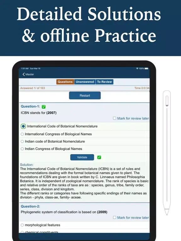 NEET Previous Papers iPad  سکرین شاٹس