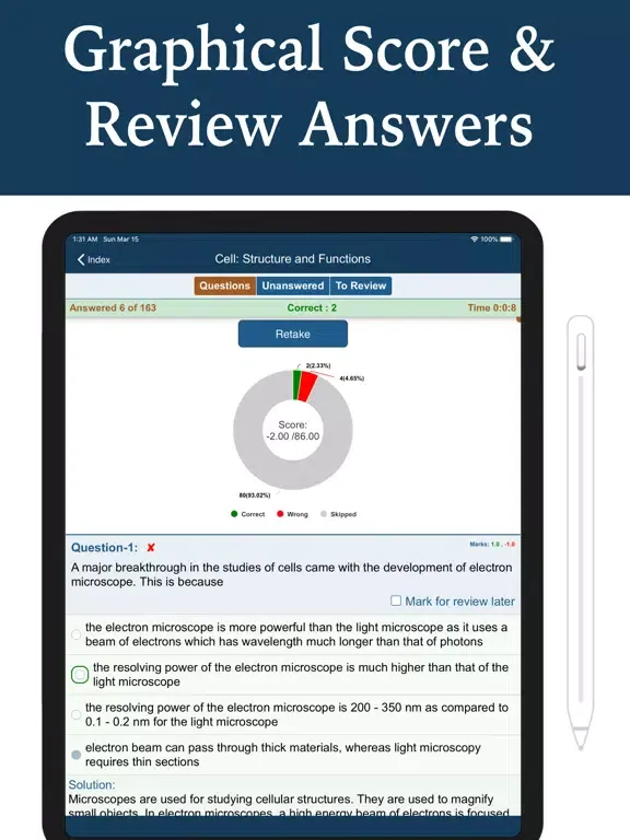 NEET Previous Papers iPad  سکرین شاٹس