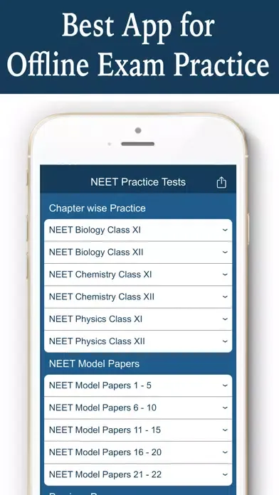 NEET Previous Papers سکرین شاٹس