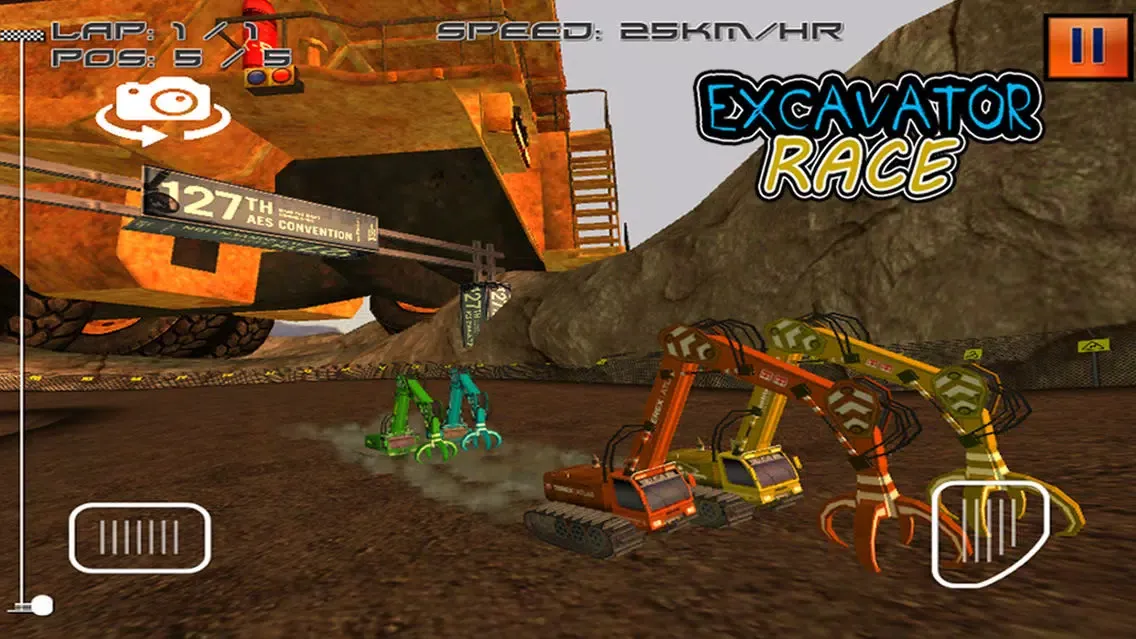 Capturas de pantalla de Excavator Race - 3D Heavy Duty Crane Racing Game