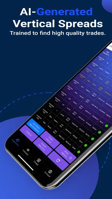 Capturas de pantalla de Options Credit & Debit Spreads
