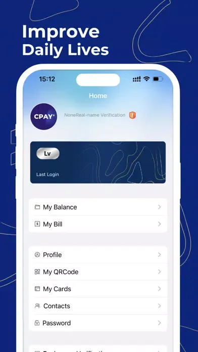 Captures d'écran de CPay Exchange