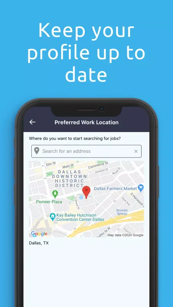 swipejobs سکرین شاٹس