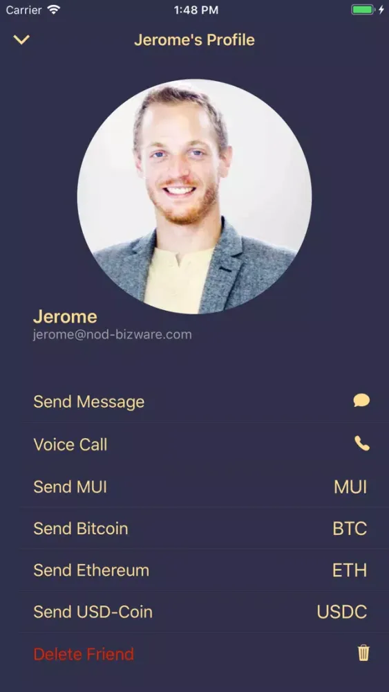 SovereignWallet Screenshots