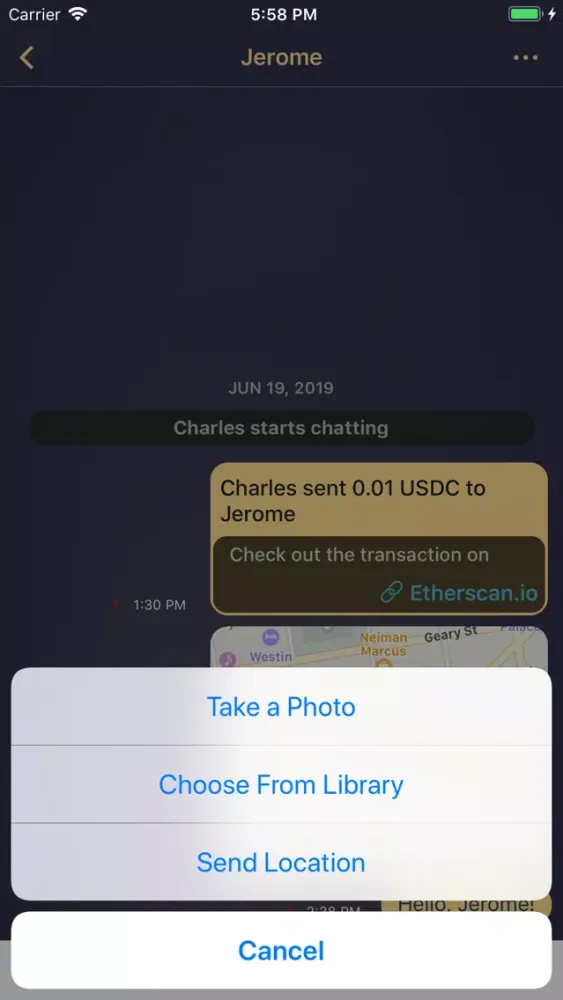 SovereignWallet Screenshots