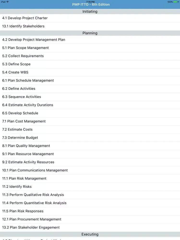 Zrzuty ekranu PMP ITTO PRO iPad 