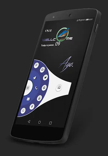 Imperial eXoduX UI for klwp应用截图