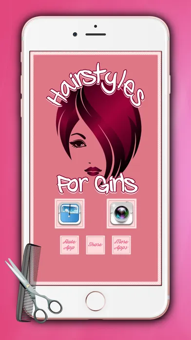 تصاویر HairStyle Makeover For Girls - Hair Salon Editor