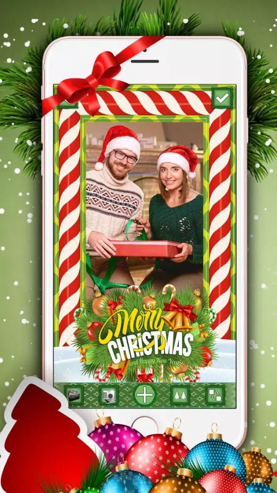 Merry Christmas Photo Frames * Ekran Görüntüleri