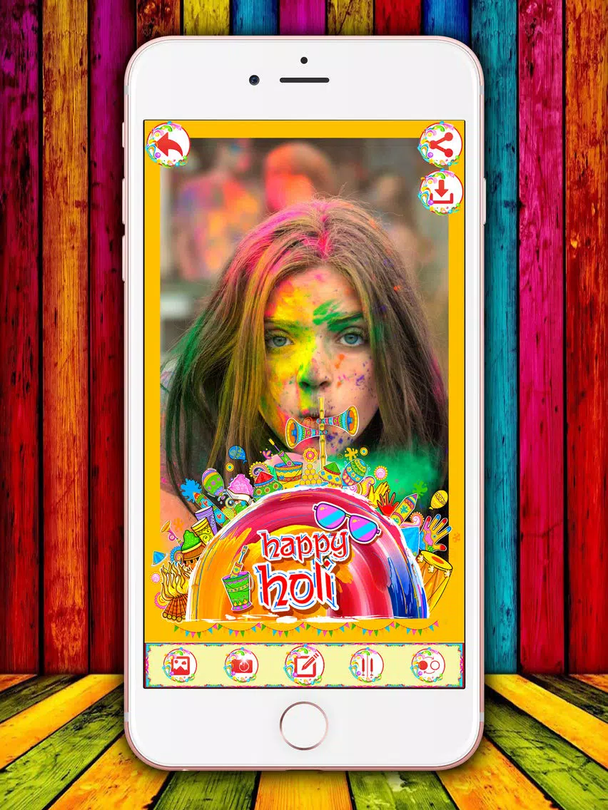 صور Holi Photo Frames - Festival of Colors Pic Editor iPad 