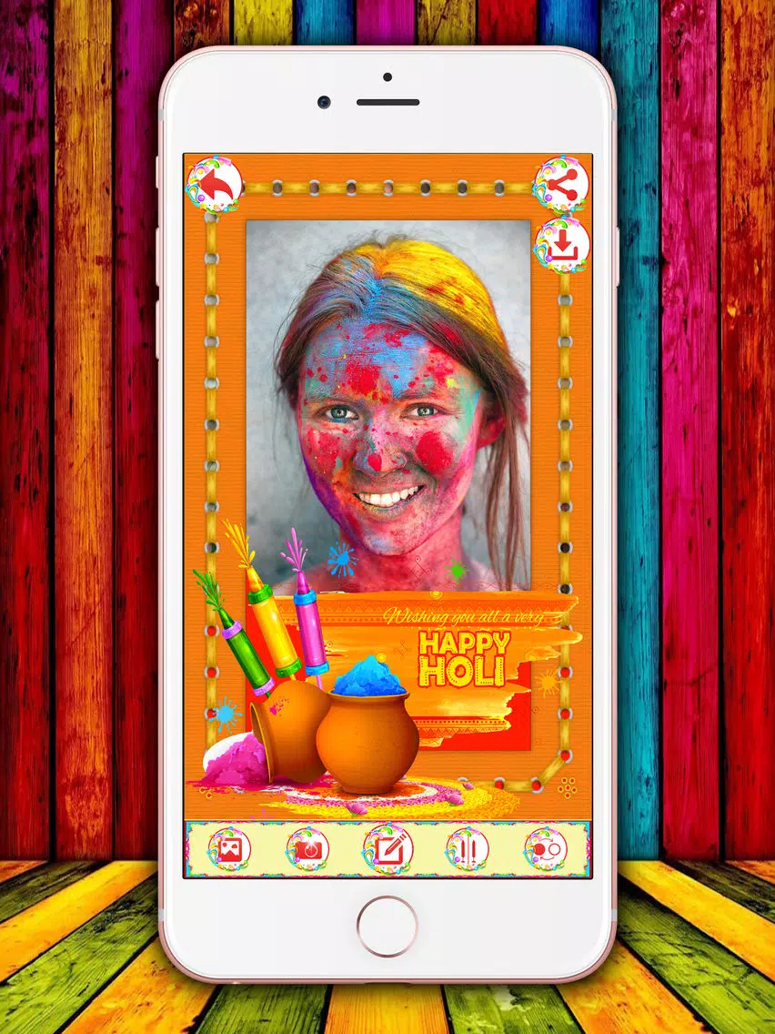 صور Holi Photo Frames - Festival of Colors Pic Editor iPad 