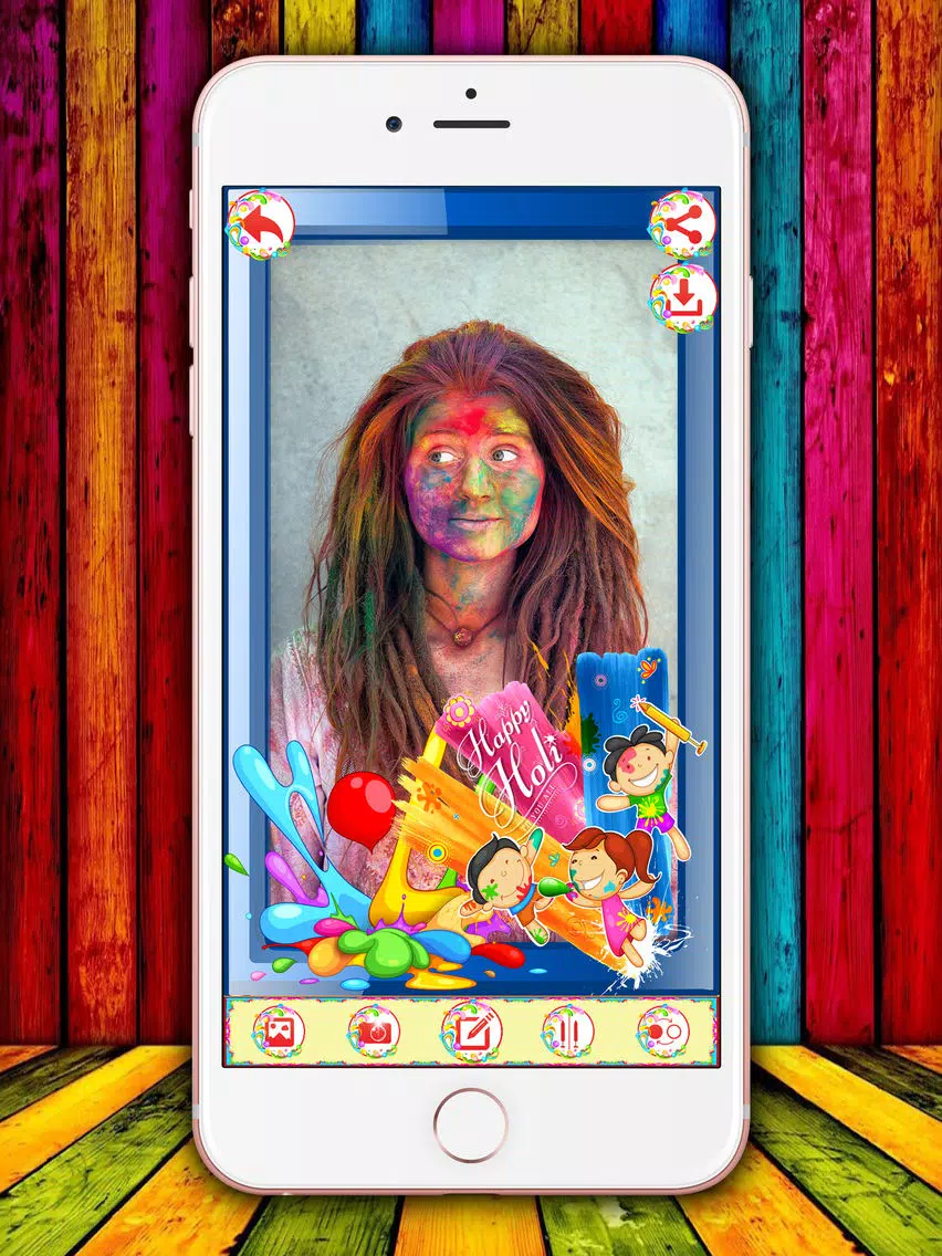 صور Holi Photo Frames - Festival of Colors Pic Editor iPad 