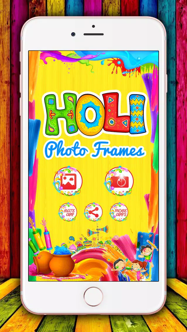 صور Holi Photo Frames - Festival of Colors Pic Editor