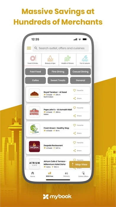 Скриншоты Alfardan Exchange MyBookQatar