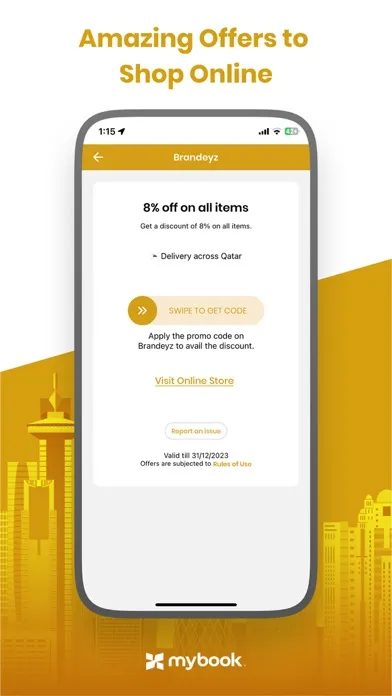 Скриншоты Alfardan Exchange MyBookQatar