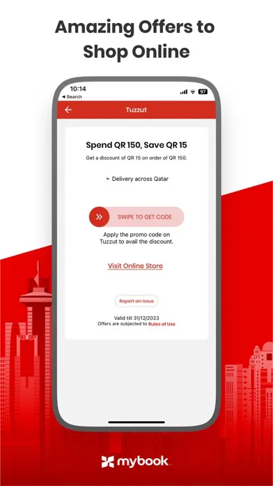 Vodafone My Book Qatar应用截图